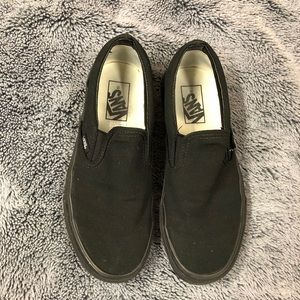 Size 8 black vans